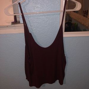 Maroon brandy Melville tank top